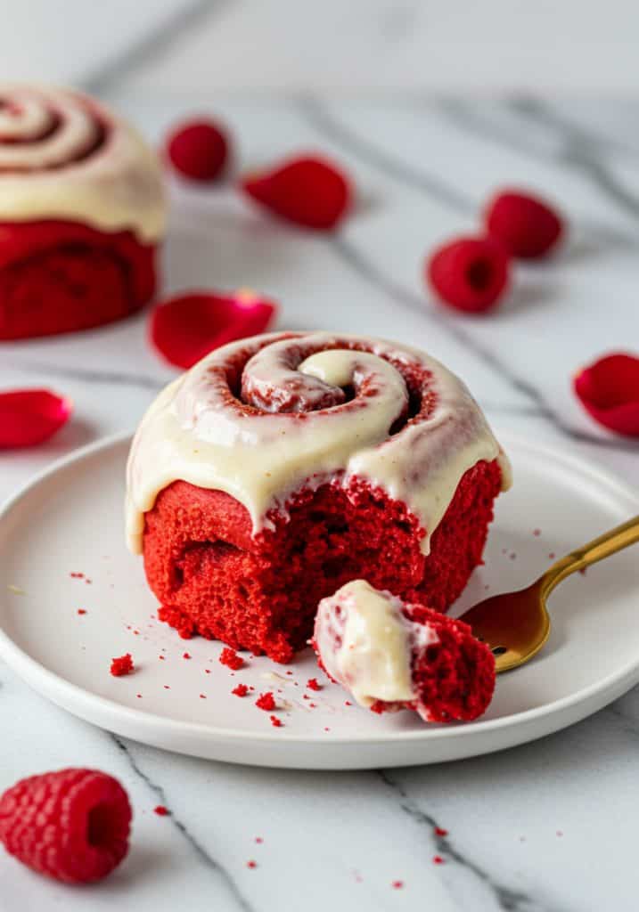 Red Velvet Cinnamon Rolls