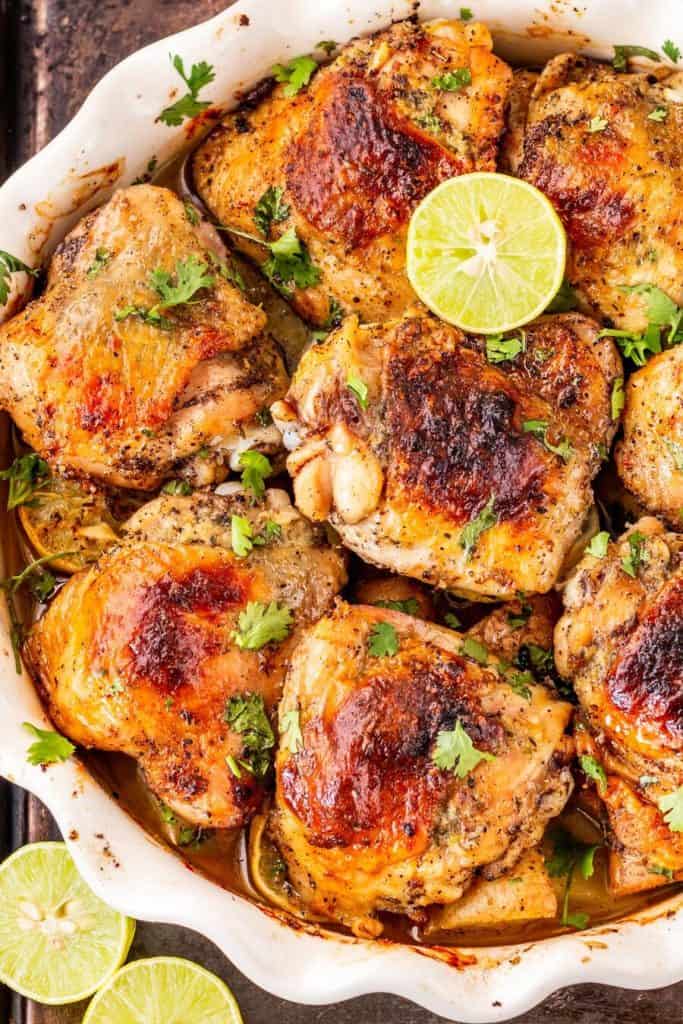 Shalloty Tarragon Chicken Thighs