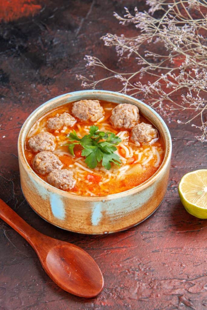 Thai Meatball Soup