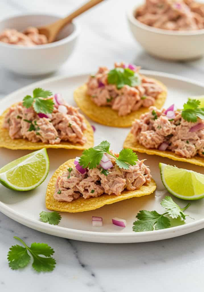 Tuna Lime Tostadas