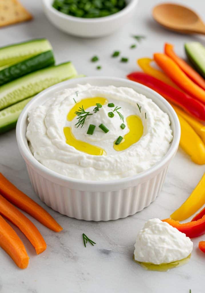 Whipped Cottage Cheese Dip