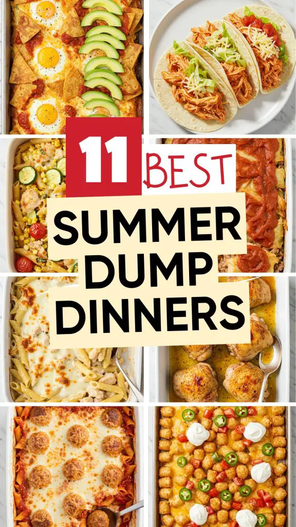 11 Summer Dump Dinners