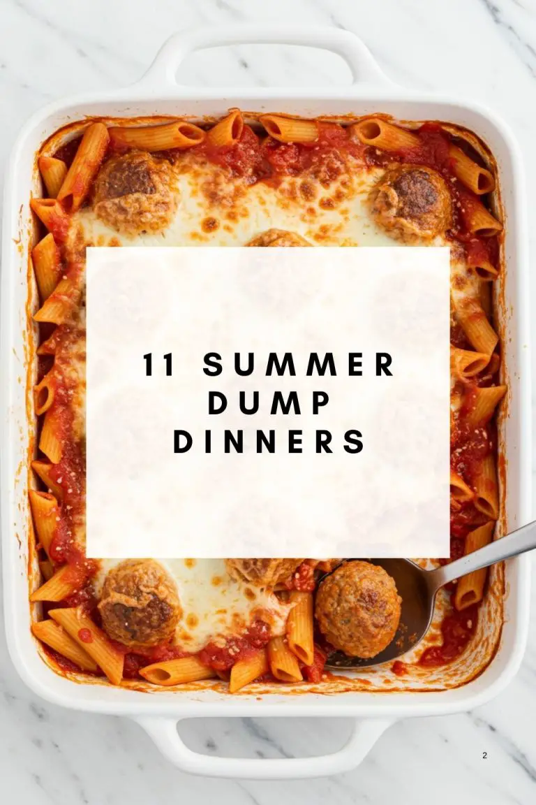 11 Summer Dump Dinners to Simplify Your Mealtime