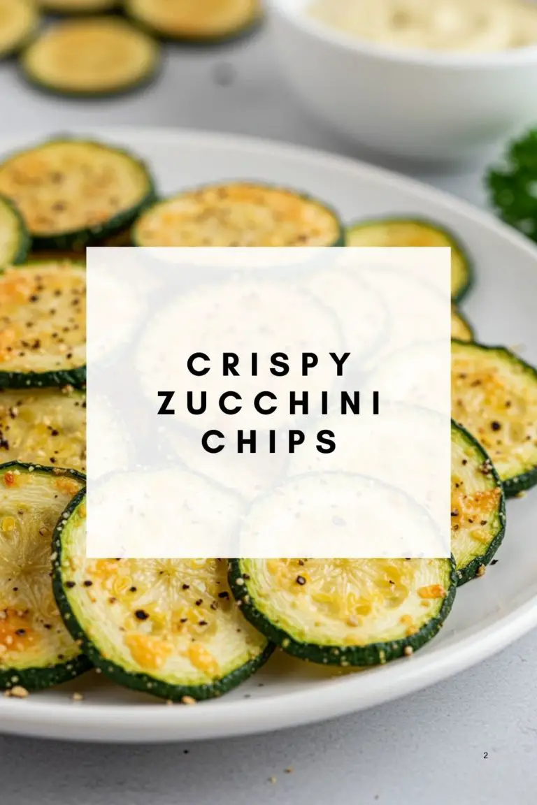Crispy Zucchini Chips Recipe